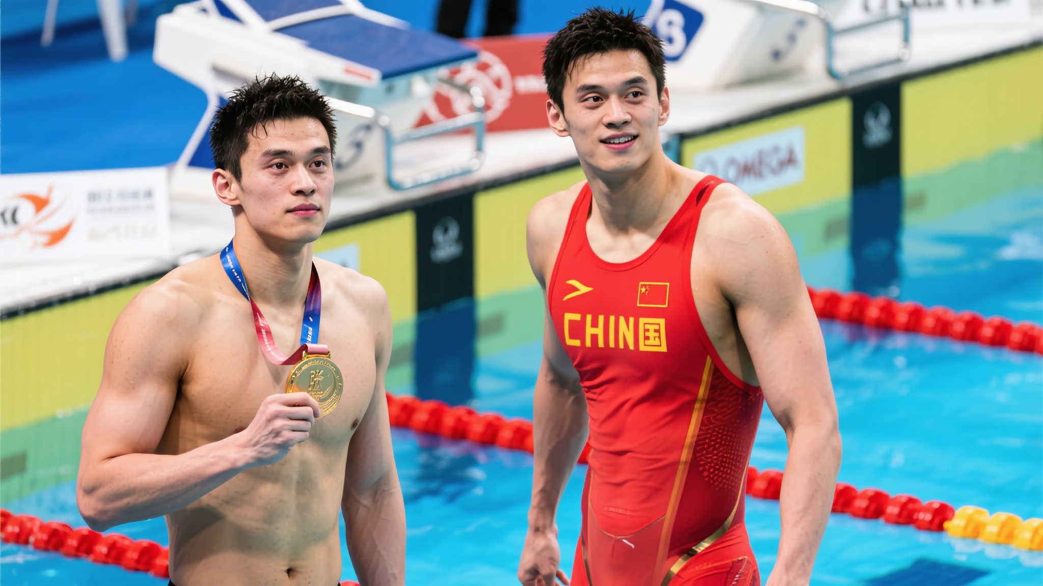 他几乎